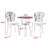 3-Piece Outdoor Patio Bistro Set