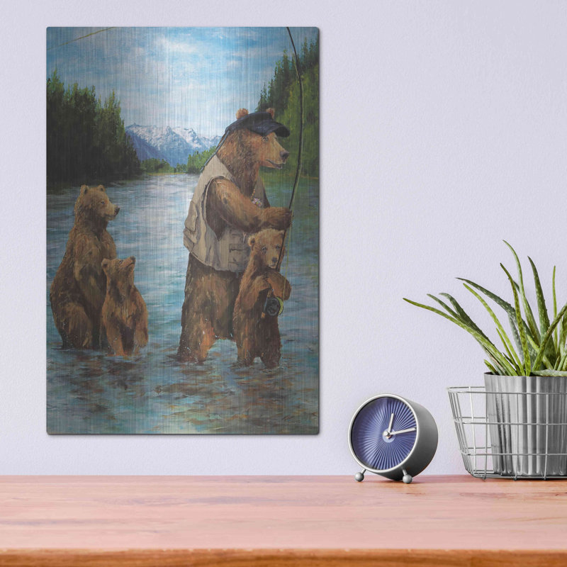«Papa Bear» par Kamdon Kreations, H 16 po x l 12 po