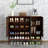 Walnut Aluminum Shoe Storage
