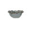 Bol rond à motif moucheté et bord festonné