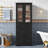 Freestanding Bathroom Vanity Cabinet with Glass Doors-554256039