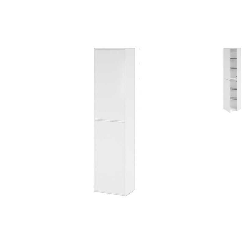 Arciszewski Linen Cabinet, Left, White