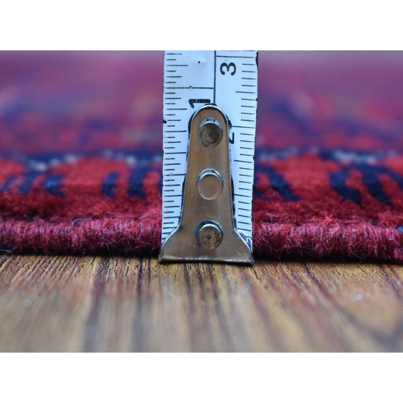 Tapis afghan 3 pi 4 po x 4 pi 9 po Khamyab afghan