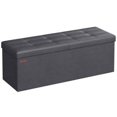 Folding Storage Ottoman