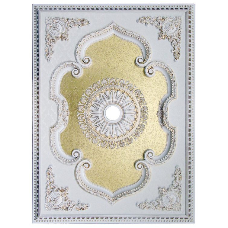 ART1216-F1-075 Rectangular Ceiling Medallion