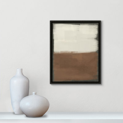 Coronado Alabaster Burst 2 - Floater Frame Print on Canvas