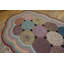 Antique Braided Hallway Runner Wool Multicolor Rug