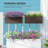 2 Pack 20 Inch Railing Planter Box, Hanging Flower Pots, Brown-1759175914