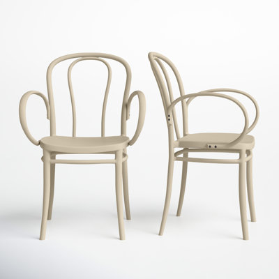 Farrah Stacking Patio Dining Armchair by AllModern