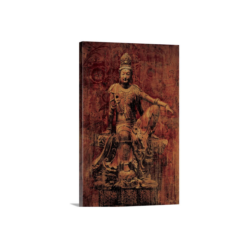 «Drit Q'uan Yin» par Liz Jardine, impression, H 36 po x l 24 po x P 1,5 po, Toile