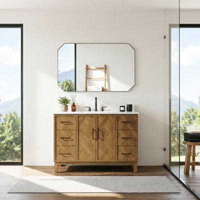 Ensemble de meuble-lavabo simple 48 po Clara Brown