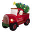 Décoration de Noël gonflable père Noël 7 pi sur une camionnette