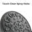 High 4.72" Matte Black Shower Head - 6 Spray Patterns, Large Coverage, Rustproof, 1.8 Gpm