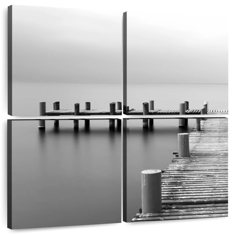Aletra Monochrome Wood Dock