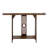 Dentrell 32.7"H Bamboo Console Table, Entryway Table Walnut Color