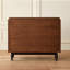 Buffet en bois massif noir