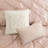 7 Piece Tufted Comforter Set Blush