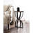 Ulott Wood and Metal Round Side Table