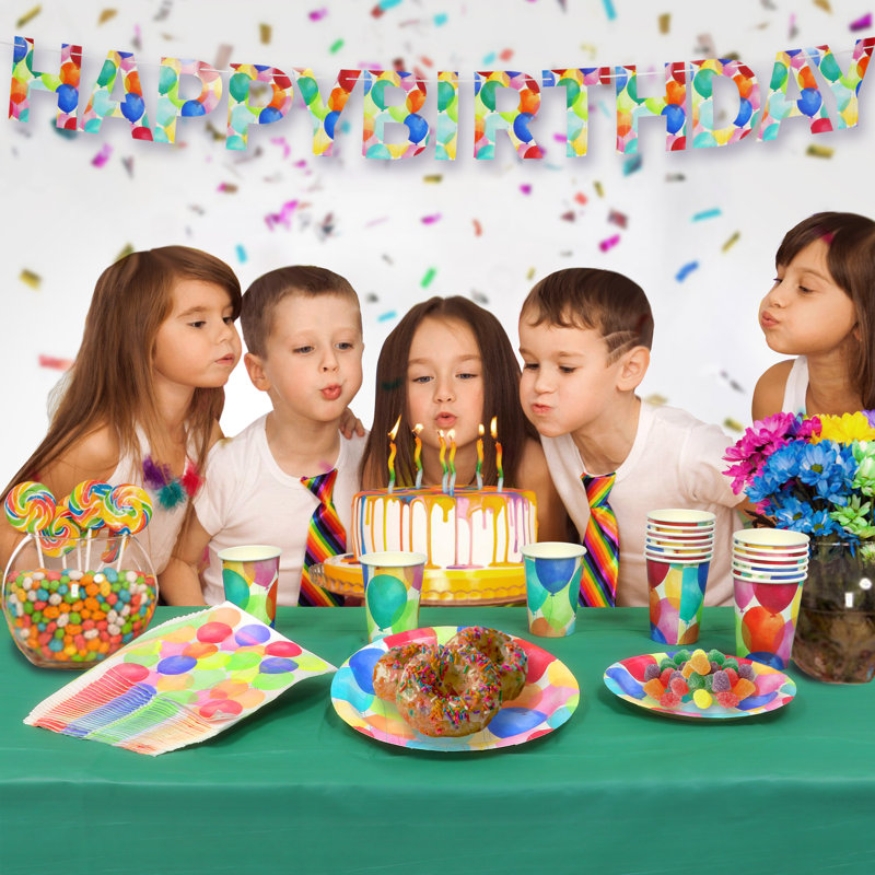 Ensemble d'accessoires de fête d'anniversaire