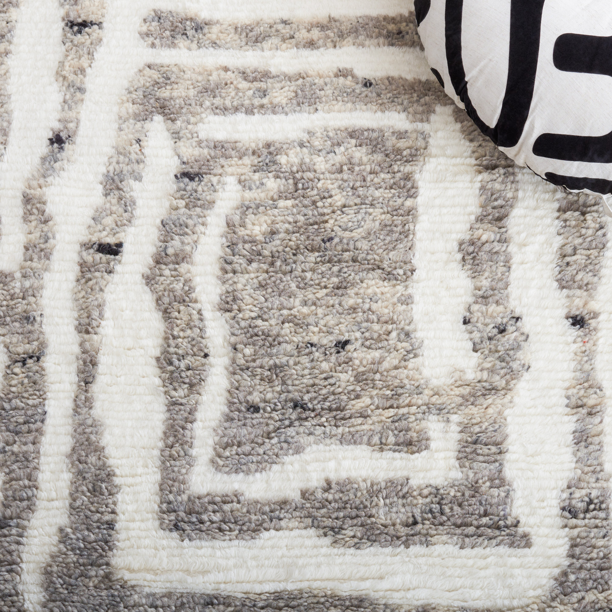 Kass Handmade Wool Rug, Runner 2'3" x 8'
