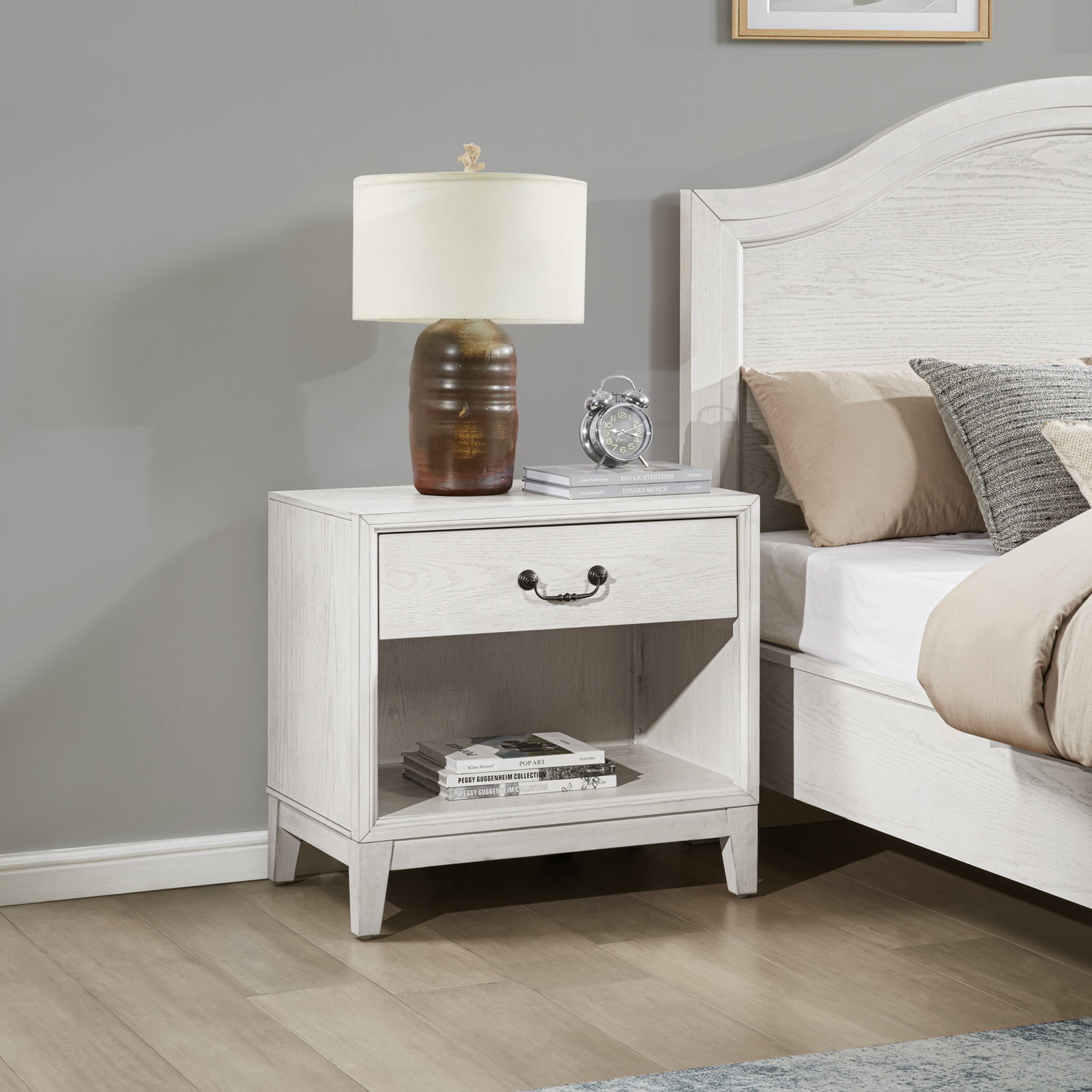 Bartlett 5-Piece Bedroom Set, White, King