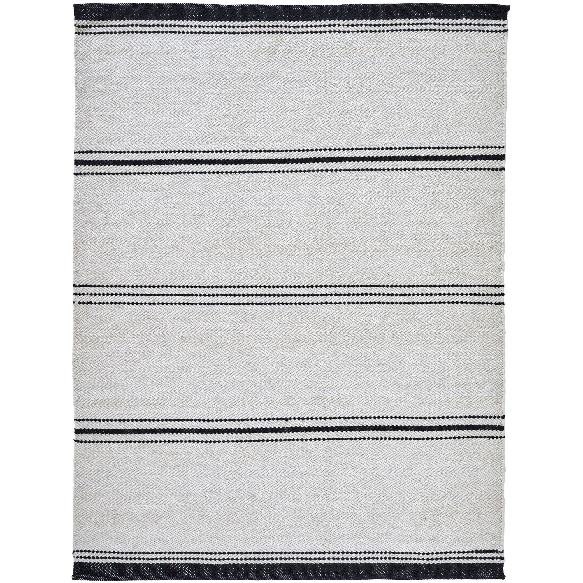 Gracie Oaks Saffa Handwoven Striped Area Rug | Wayfair
