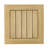 Westminster Teak Square Teak Solid Wood Outdoor Bistro Table , 24 " W 24 " D