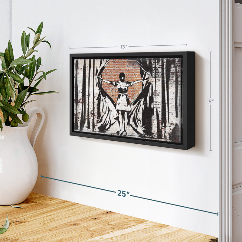 «People», reproduction sur toile, H 9 po x l 13 po