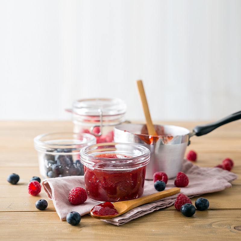 Lock-Eat Food Jar (Set of 6), 5.5" H x 3.4" W x 3.4" D