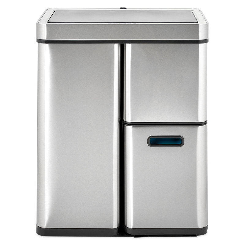 Manel Steel Rubbish Bin Sets - 60L