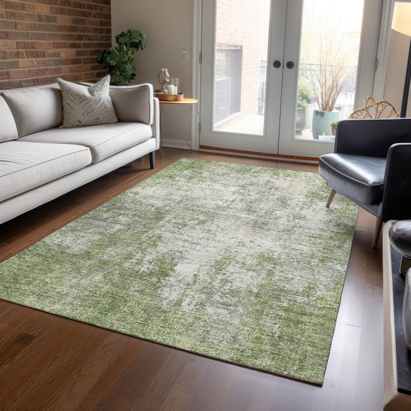 Tapis rectangulaire Aleighna avec envers antidérapant, Rectangle 10 pi x 14 pi