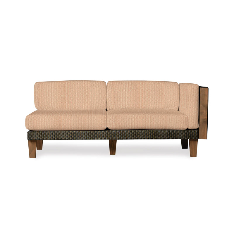 Catalina Outdoor 2 - Seat Loveseat, Sailcloth Seagull, Mink