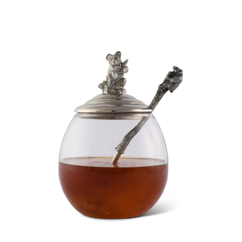 Woodland Creatures Glass Jar