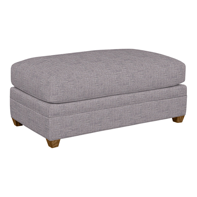 Fairgrove Ottoman, Nomad Slate Crypton® Chenille, No, Casa Blanca