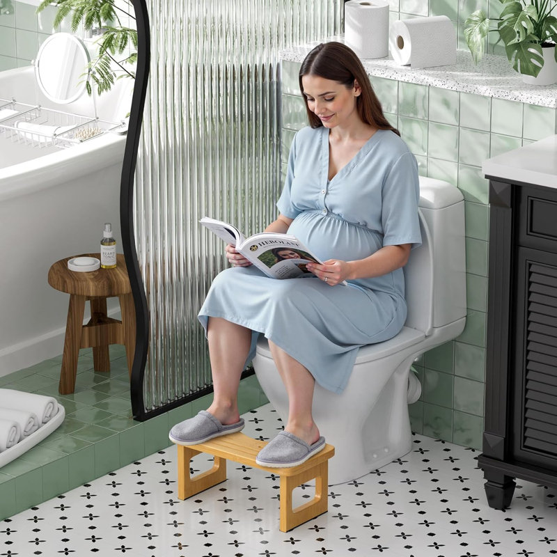Bathway Squatting Potty Stool, Foldable Poop Stool