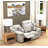 Chagoya Power Reclining Loveseat with Zero Gravity Seating-861220428