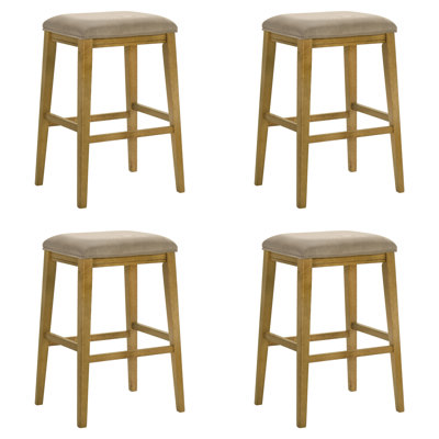 Ensemble de 4 tabourets de bar Jane