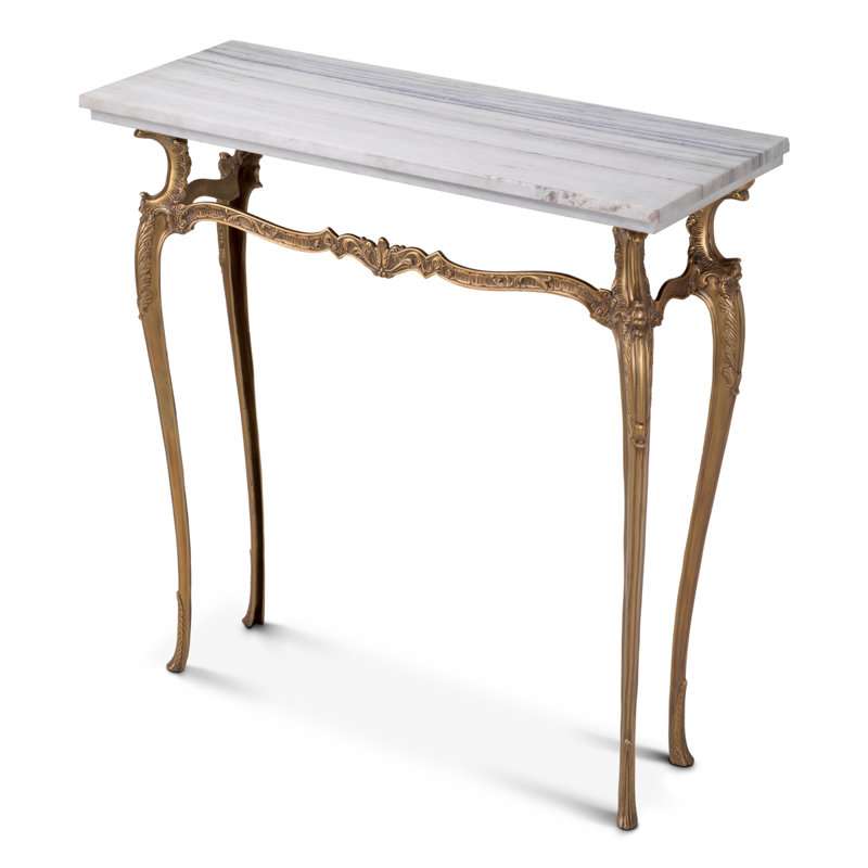 34.45'' W Marble Console Table