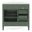 Meuble-lavabo simple 36,01 po avec plateau en bois manufacturé Dragen-1533120763