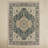 Crawford Dark Blue/Gray Indoor/Outdoor Rug-870363593