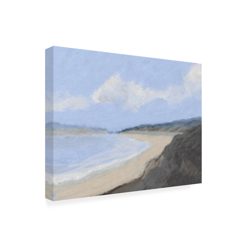 Art sur toile Dan Hobjour Croyde, H 14 po x l 19 po