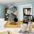Countertop Coffee Cup Rack - Holds 8 Large Cups - Chrome