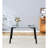 Glass Dining Table  Transparent