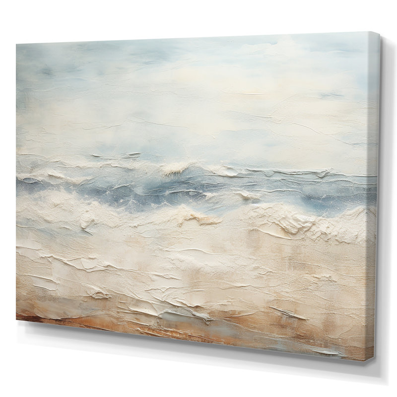 «Rasch - Coastal Ocean», reproduction d'art sur toile encadrée, Toile tendue, H 30 po x l 40 po x P 1,5 po
