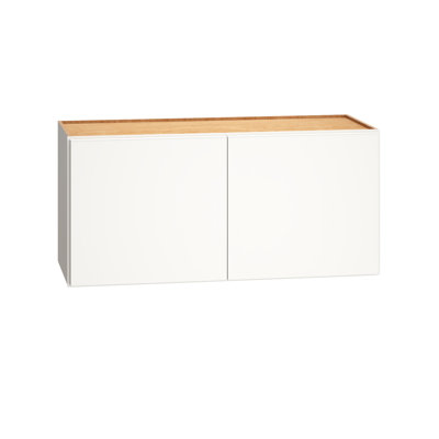 Dwelling Rosemont Fully Assembled 2-Door Bridge Standard Wall Cabinet 30" W X 12" H X 12" D