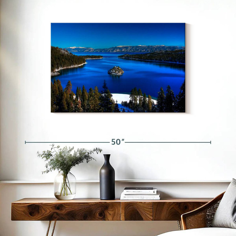 Emerald Bay d'Alvord Lake Tahoe, H 24 po x l 36 po