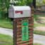 Plaque d'adresse sur 1 ligne Clover-87206575