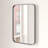 Audia Metal Flat Wall Mirror