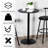 Pompen Round with Iron Base Dining Table