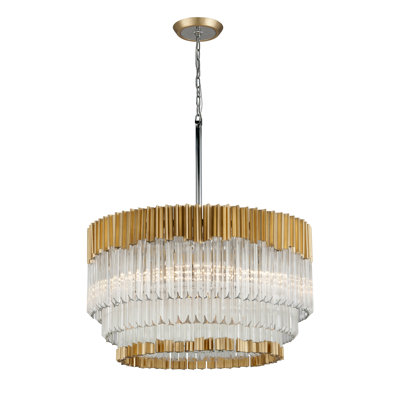 Charisma 8-Light Unique / Statement Tiered Chandelier